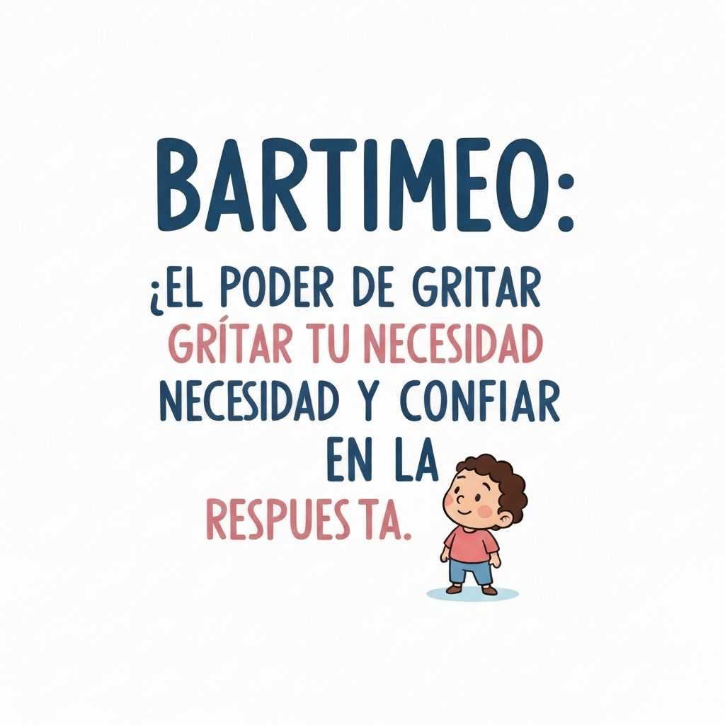 Bartimeo: El Poder de Gritar tu Necesidad y Confiar en la Respuesta