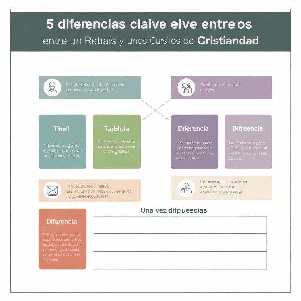 Retiro Emaús vs Cursillos de Cristiandad: 5 Diferencias Clave