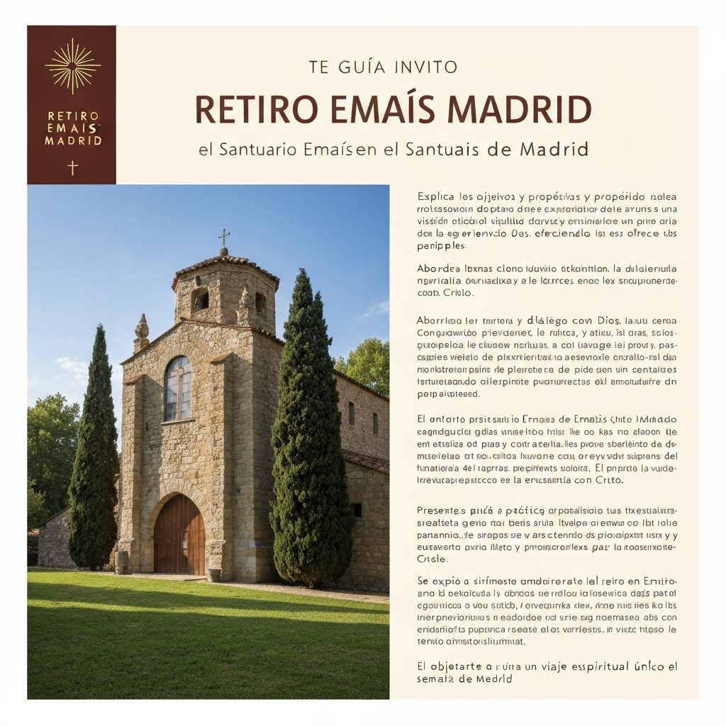 Retiro Emaús Madrid: Guía para Encontrar tu Experiencia Espiritual