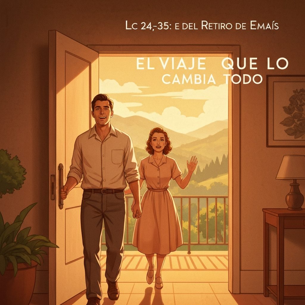 Lc 24, 13-35: El Viaje que lo Cambia Todo | El Corazón del Retiro de Emaús