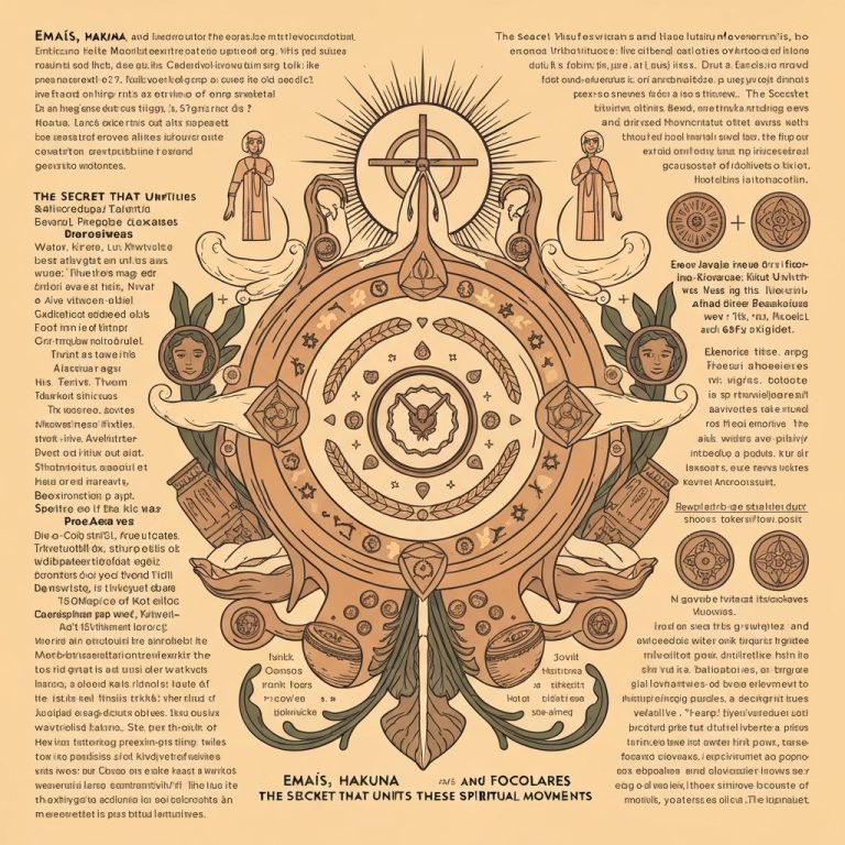 Emaús, Hakuna y Focolares: El Secreto que Une a estos Movimientos Espirituales
