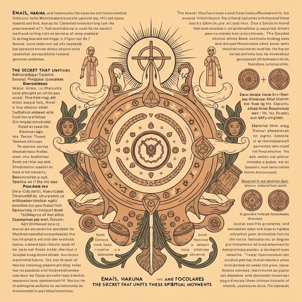 Emaús, Hakuna y Focolares: El Secreto que Une a estos Movimientos Espirituales