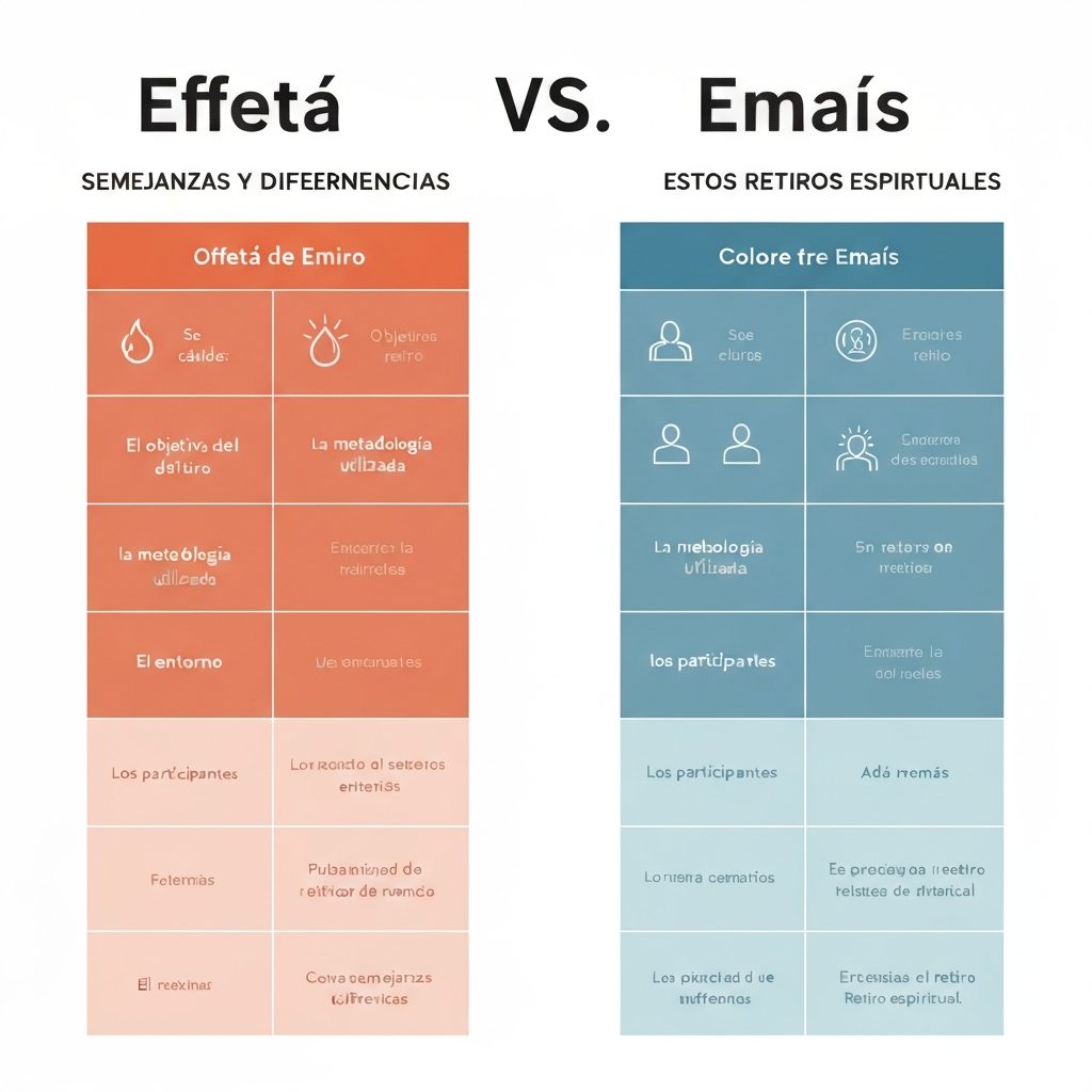 Effetá vs. Emaús: Semejanzas y Diferencias de estos Retiros Espirituales